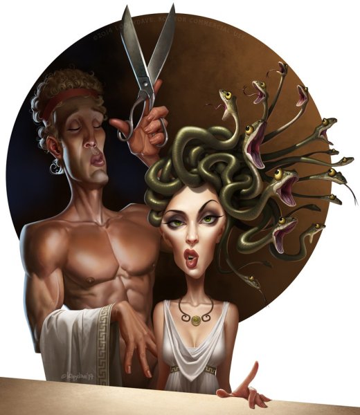 Персей и медуза Горгона