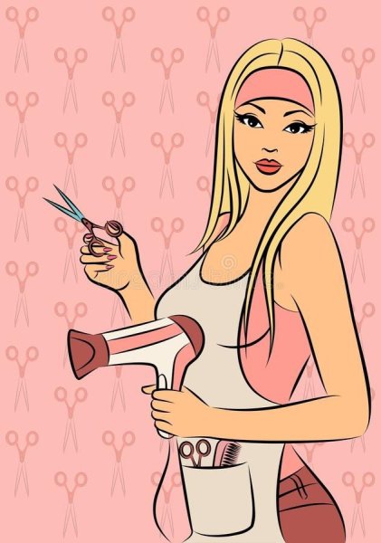 Мультяшные парикмахеры