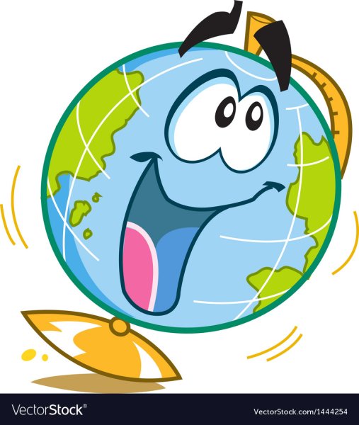 Школьный Глобус с глазами