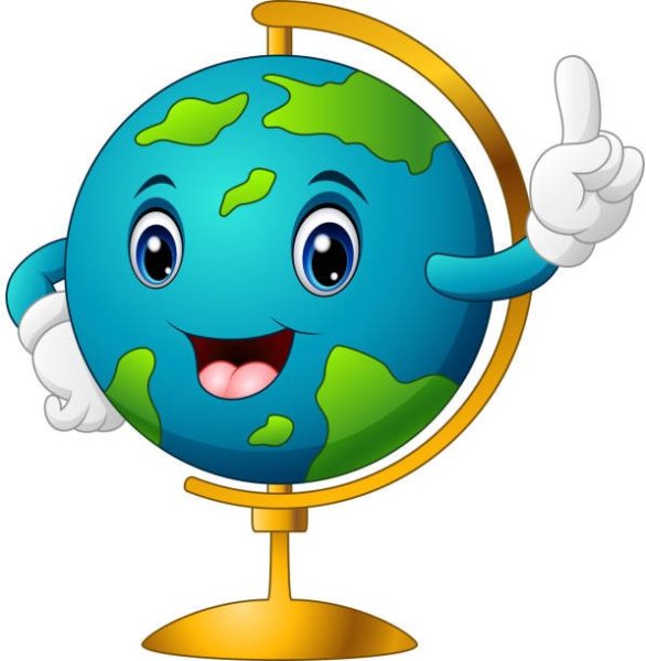 Глобус смайлик