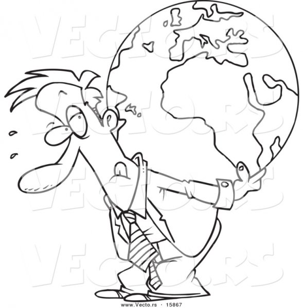 Раскраска учитель географии