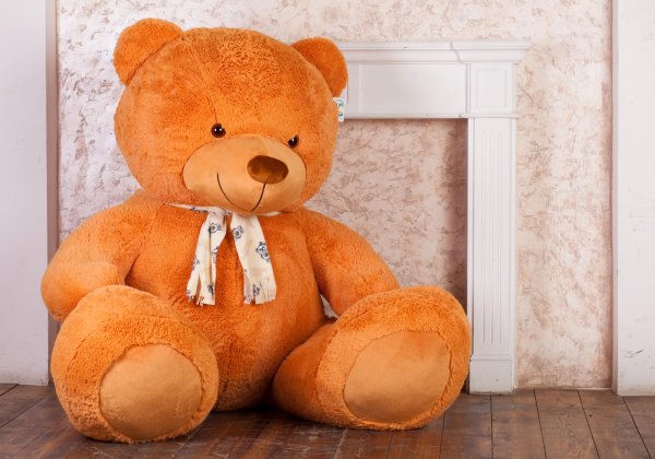 Огромный плюшевый мишка