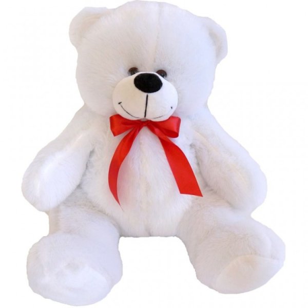 Белый мишка игрушка