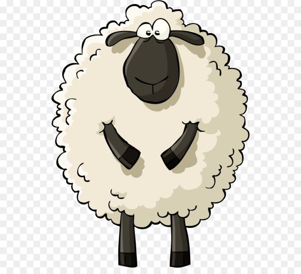 Барашек мультяшный