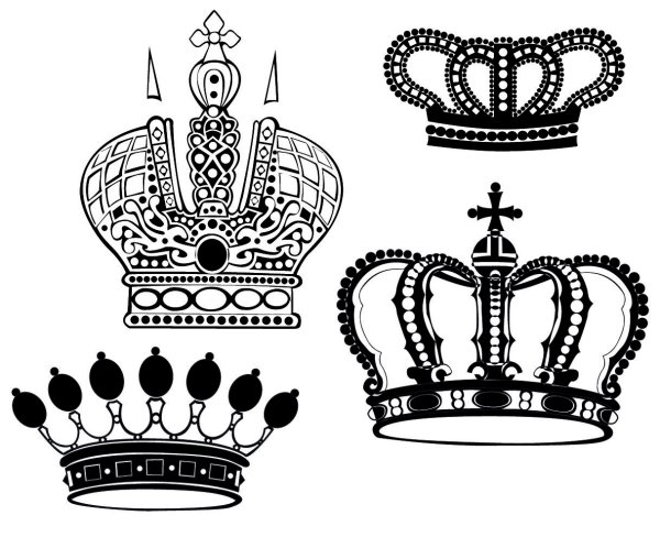 Императорская Геральдическая корона вектор