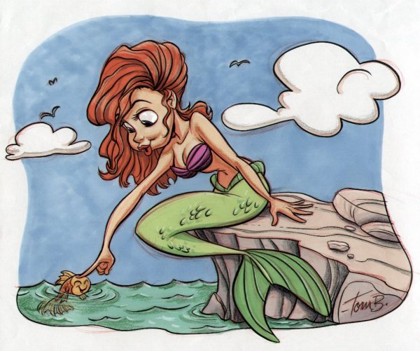 Русалка шуточные