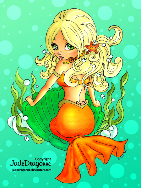 Русалка смешные Рисованные