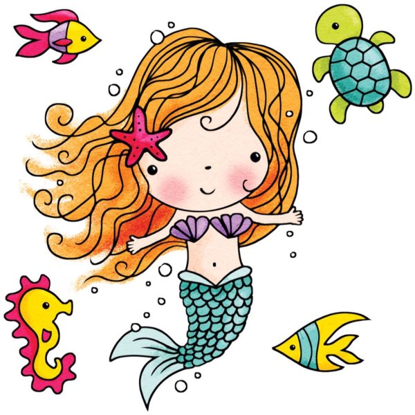 Детский рисунок Мими