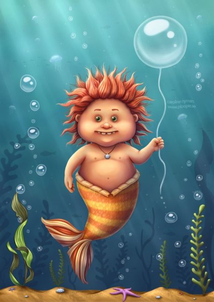 Маленький водяной