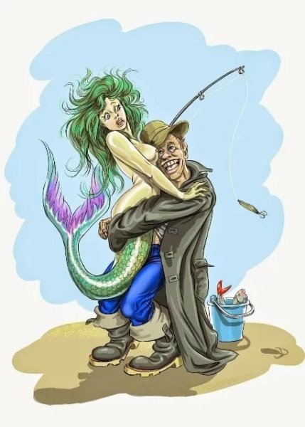 Русалочка прикол