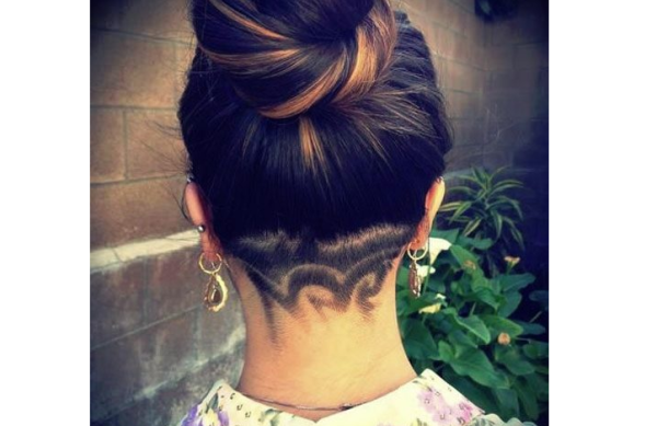 Прически подростка девочки модные на затылке