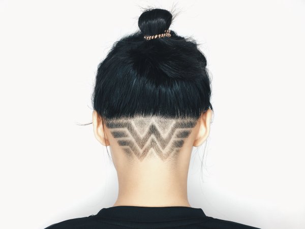 Hair Tattoo для девушек