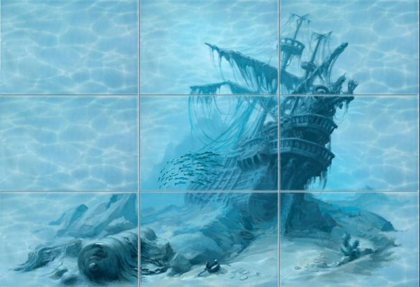 Керамическая плитка Лагуна Уралкерамика