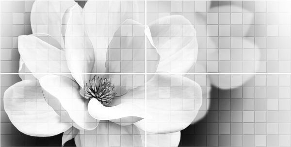 Панно Global Tile unica Магнолия