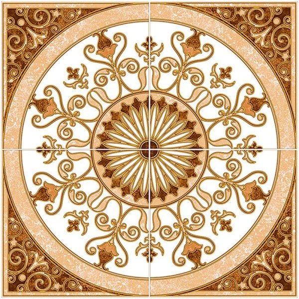 Керамогранит панно напольное 600х600х10