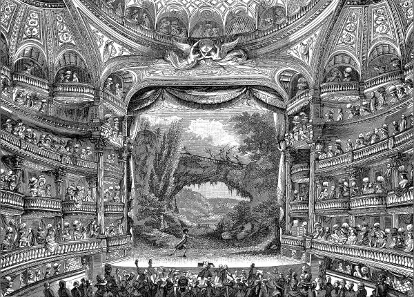 Театр гравюра