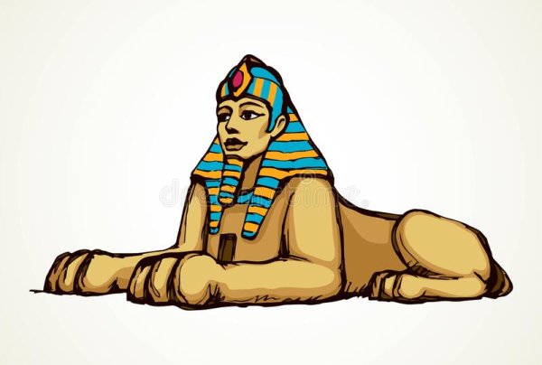 Сфинкс статуя в Египте