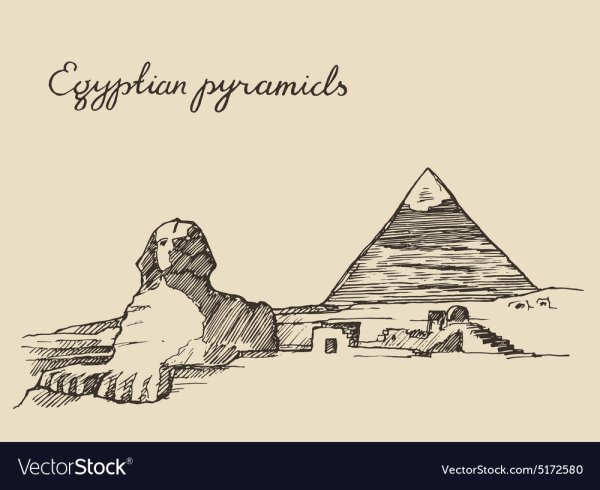 Сфинкс Египет разукрашка