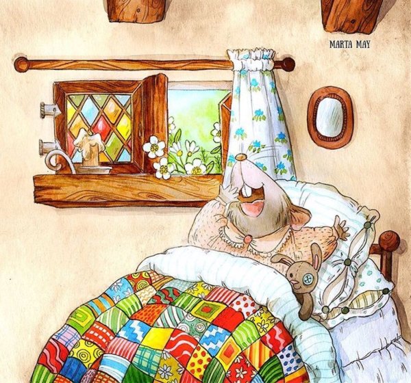 Добрый рисунок уютный