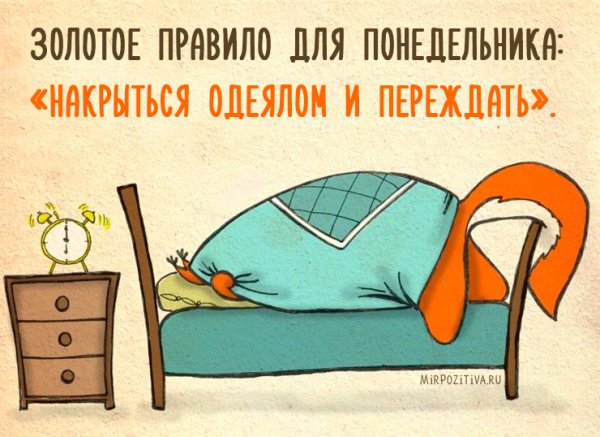 Утро понедельника приколы