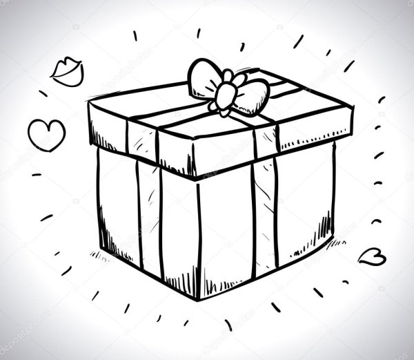 Коробочка скетч