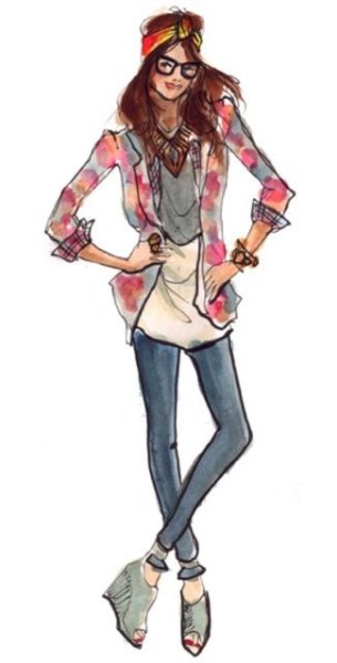 Inslee Haynes фэшн иллюстратор