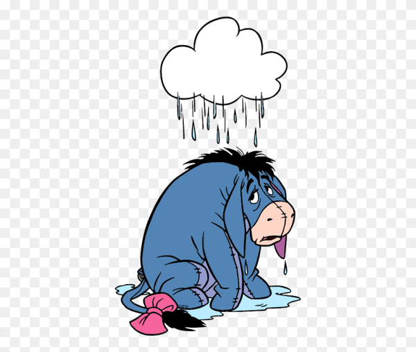 Грустный ослик ИА