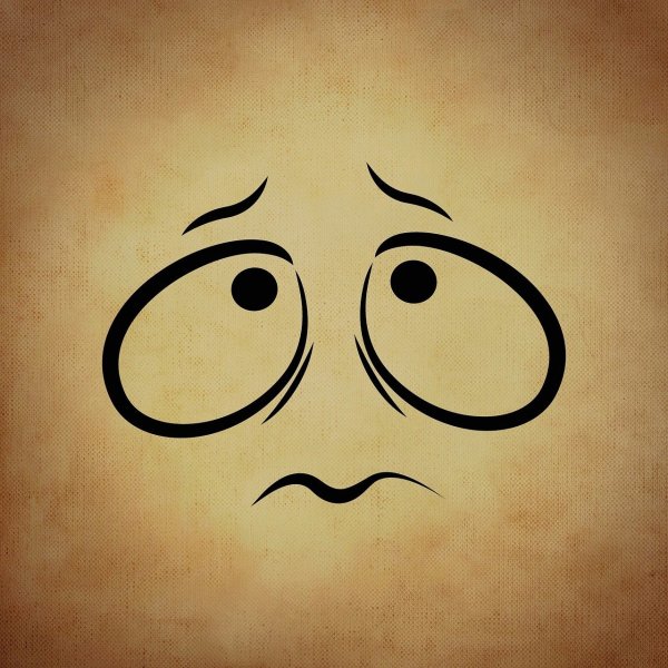 Смешная рожица рисунок
