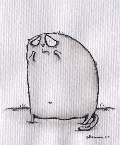 Плохое настроение рисунок