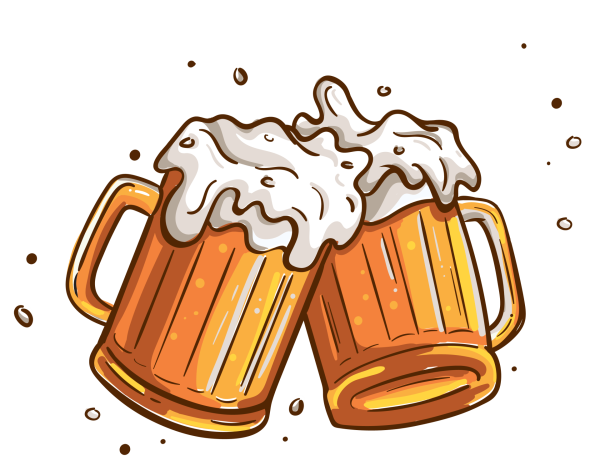 Кружка пива вектор
