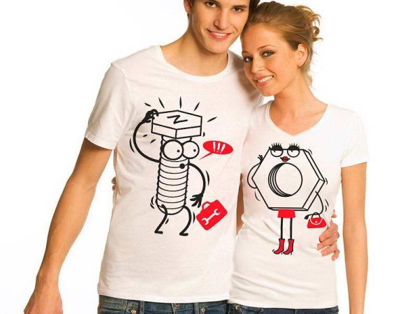 Футболка для влюбленных