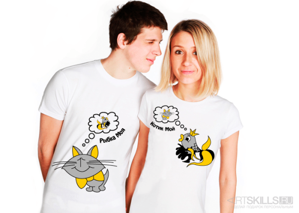 Футболки на годовщину свадьбы