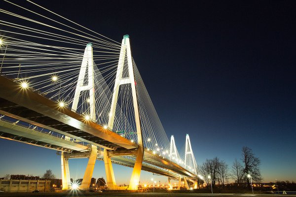 Обуховский вантовый мост