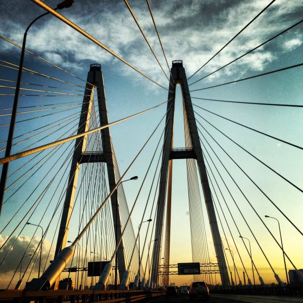 Вантовый мост Санкт-Петербург