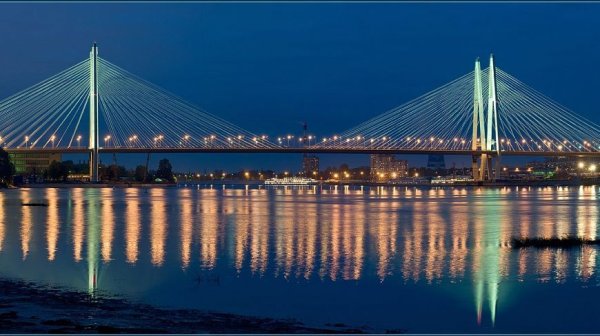 Вантовый мост Санкт-Петербург