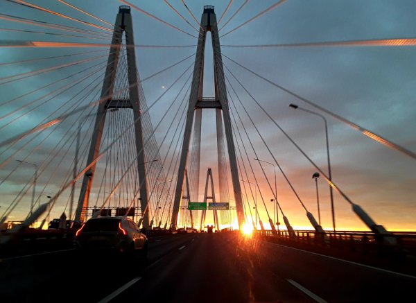 Вантовый мост Санкт-Петербург