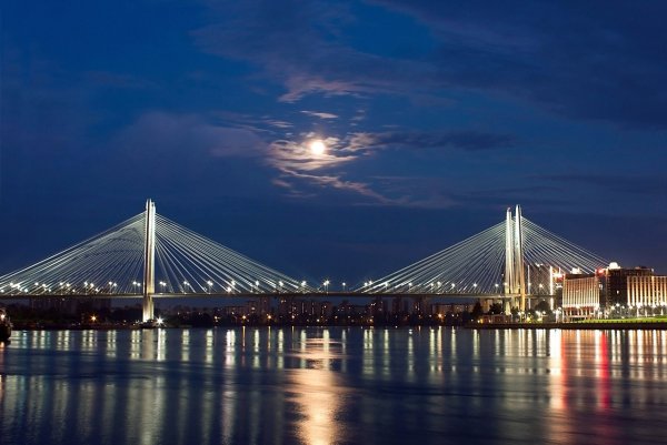 Вантовый мост Санкт-Петербург