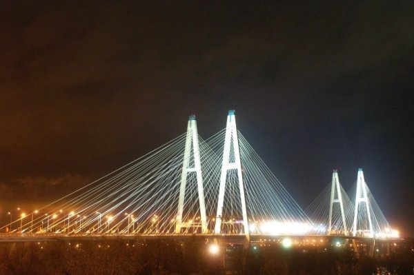 Новосаратовка вантовый мост