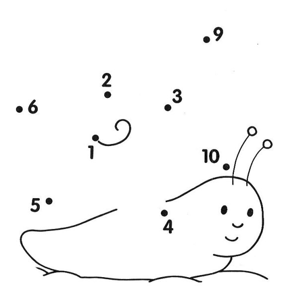 По цифрам соединить картинку