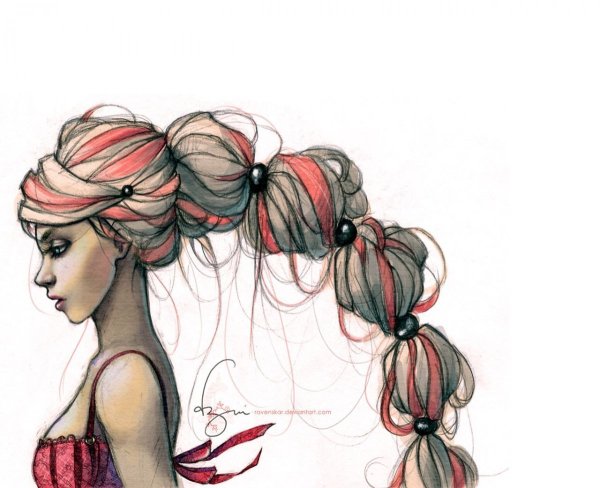 Волосы для рисования