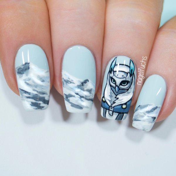 Маникюр горы