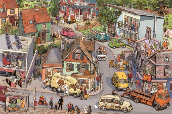 Виммельбух доро Гебель и Петер Кнорр