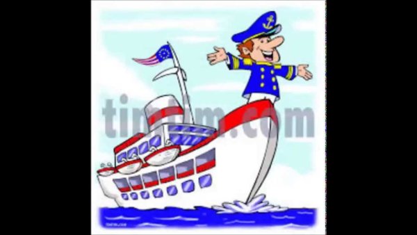 Кораблик с капитаном