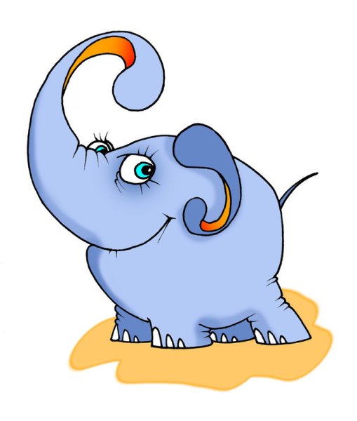 Смешной слон
