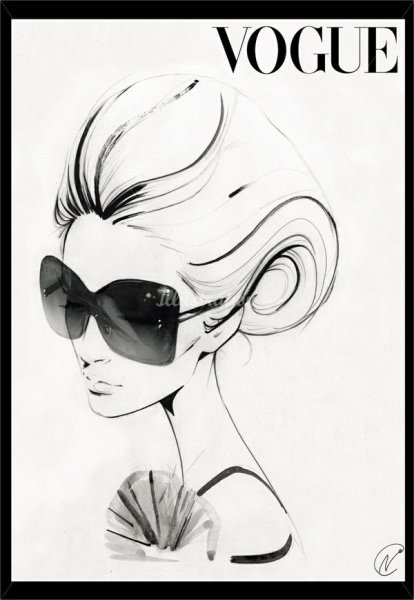 Фэшн иллюстрация