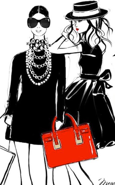 Фэшн-иллюстратора Меган Хесс