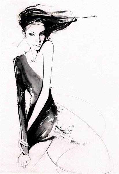 Фэшн иллюстратор нуно Дакоста