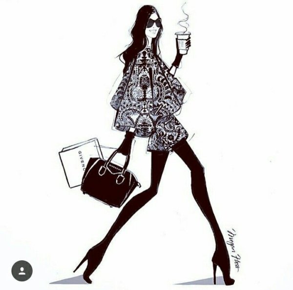 Меган Хесс иллюстрации Луис вьютон