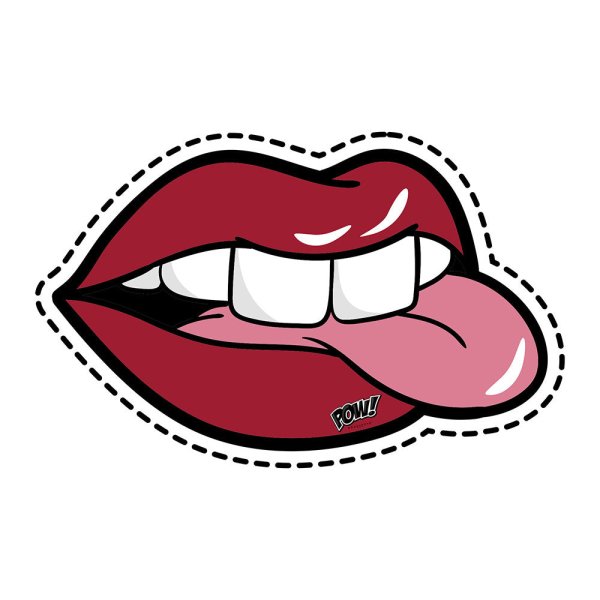 Губы зубы язык