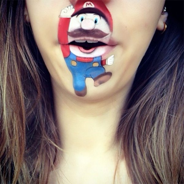 Губы рисунок